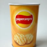 Custom Size Eco-friendly Paper Can for Private Label Snack Brands.